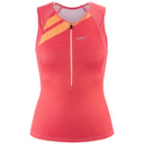 Haut Sans Manches Triathlon Vent Femme