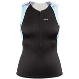 Haut Sans Manches Triathlon Vent Femme