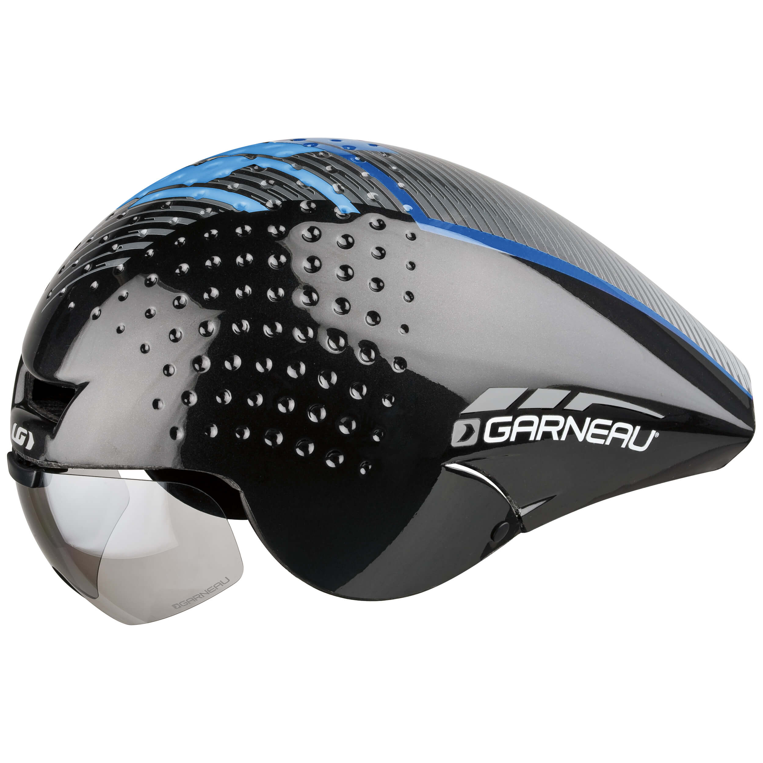 Louis Garneau P-09 Helmet Black/Blue, S