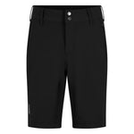 Black shorts on a white background