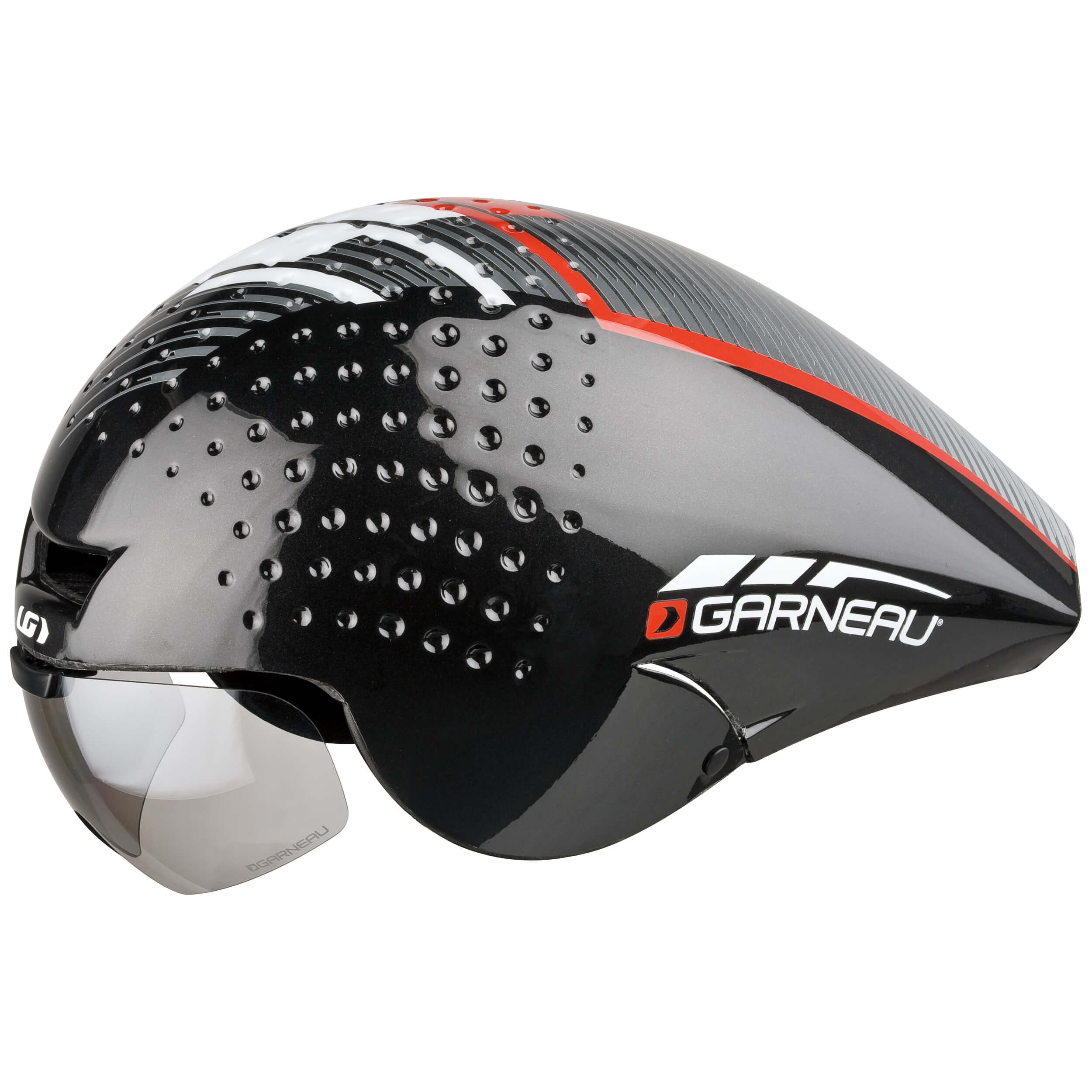 Louis Garneau P-09 Helmet Black/Red, S Louis Garneau P-09 Helmet Black/Red, S