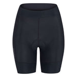 Black cycling shorts on a white background