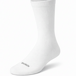 White sock with 'SUGOI' branding on a white background
