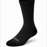 Black sock with 'SUGOI' branding on a white background
