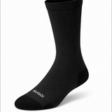 Black sock with 'SUGOI' branding on a white background